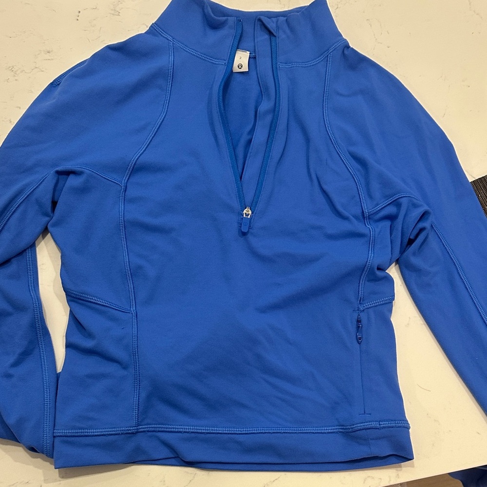 lululemon athletica Blue Long Sleeve Top